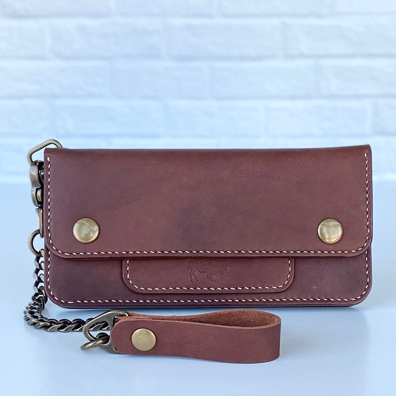 Long Trucker Wallet - Brown Horween