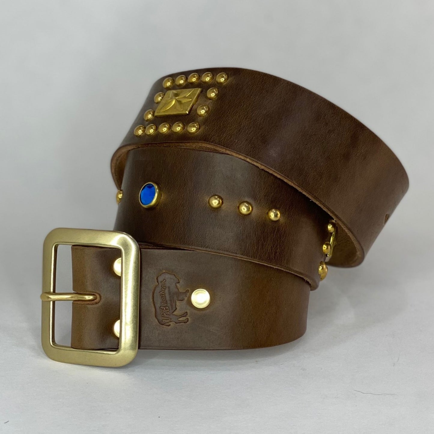 The Western Foliate - Brass Hardware - Size 34