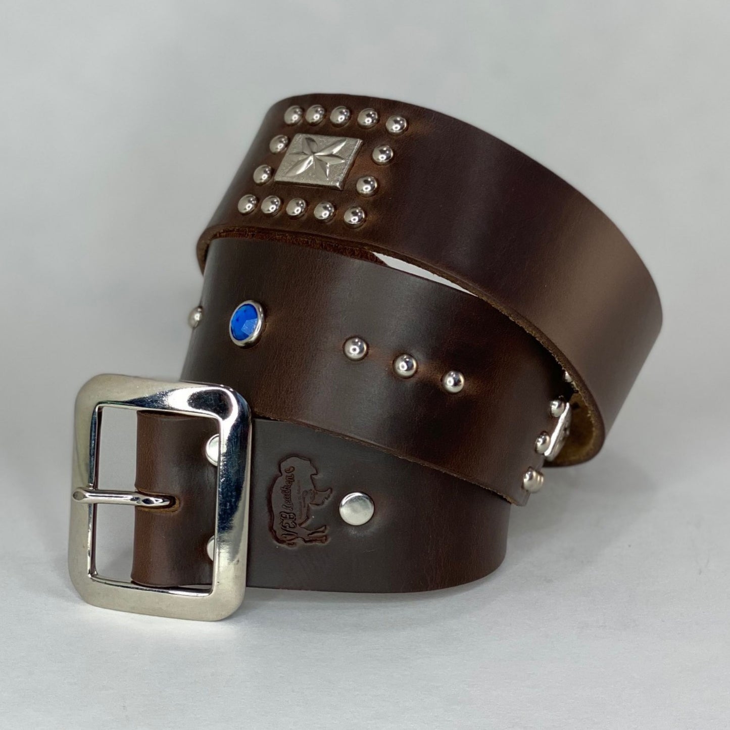 The Western Foliate - Nickel Hardware - Size 34